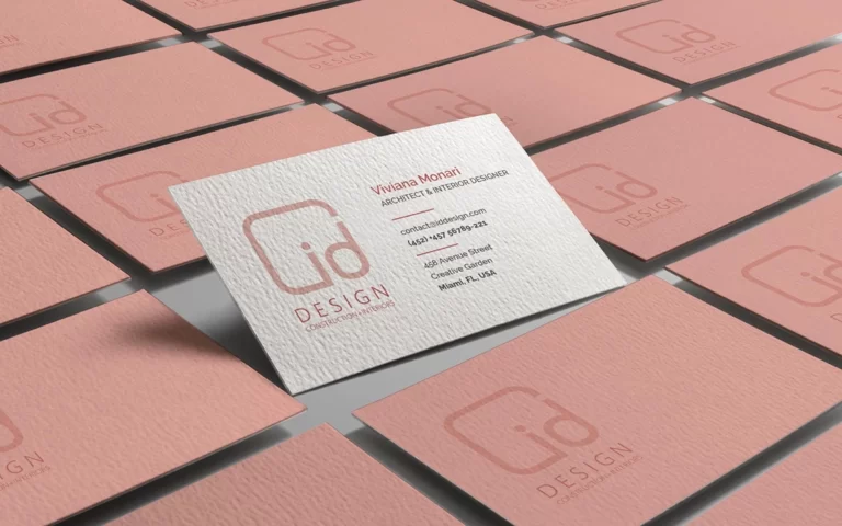 id Design Contruction & Interiors  • Identidade Visual
